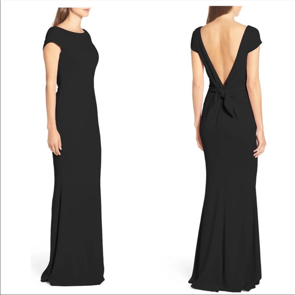 KATIE MAY NWT Intrigue Plunge Dress